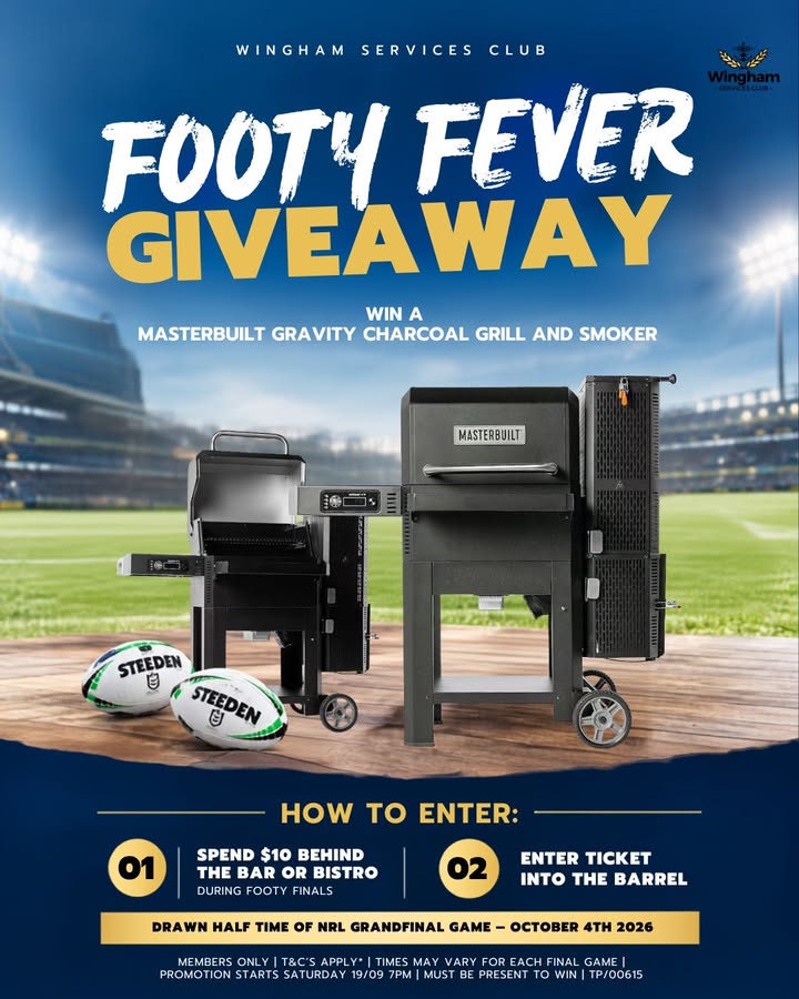 Featured image for “Win a Masterbuilt Grill at the NRL Grand Final 2026”