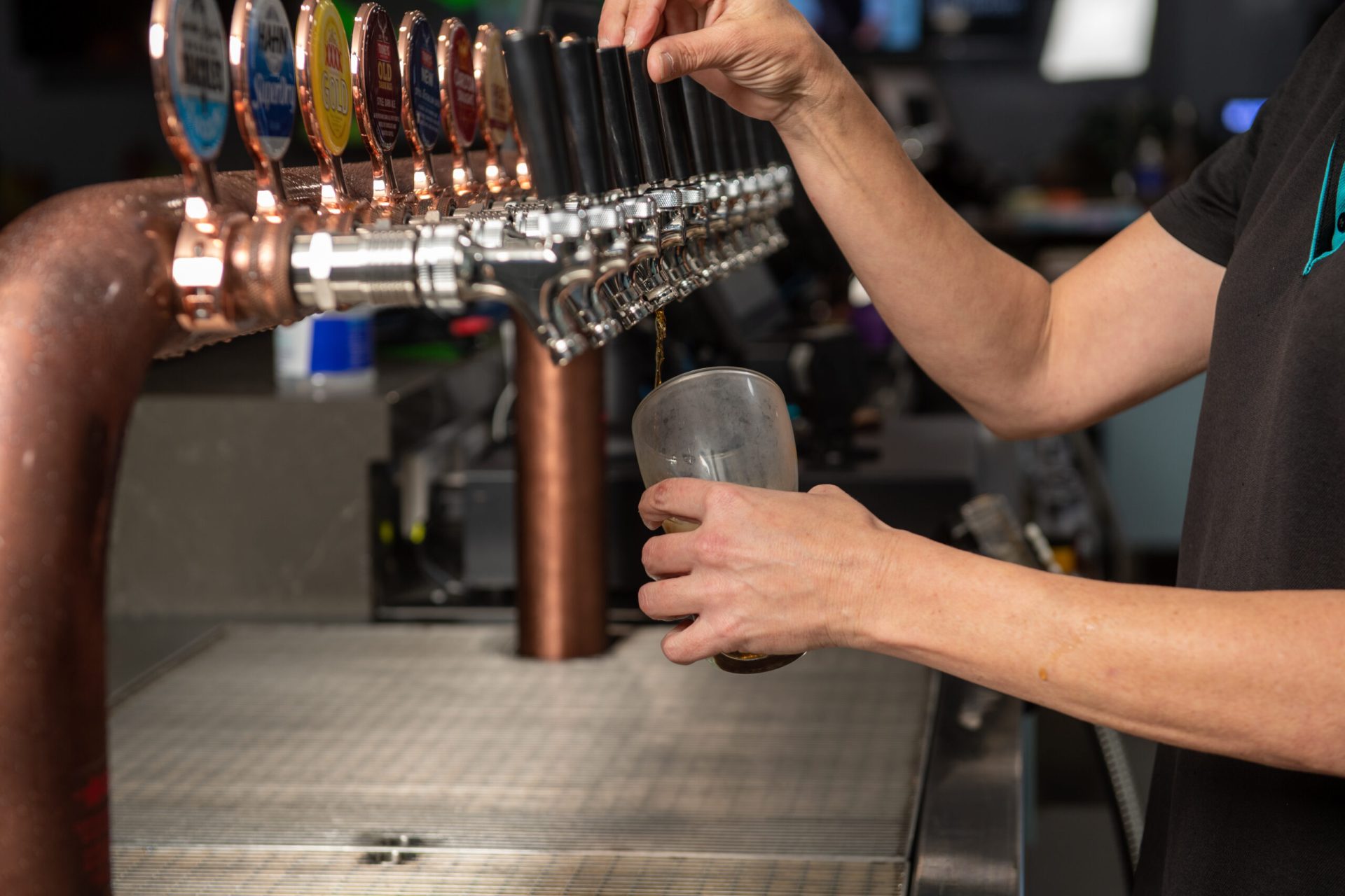Beer on tap, by the bottle and other drinks served. Contact us today for your local club entertainment and service.